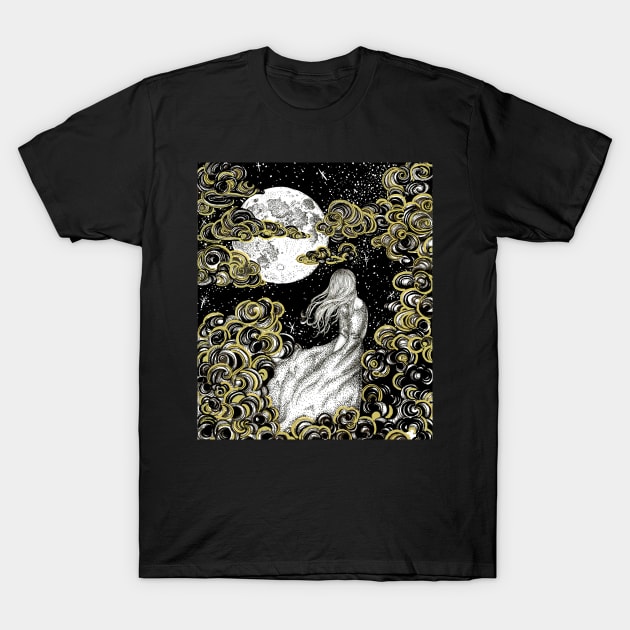 The Stargazer's Dream T-Shirt by ECMazur